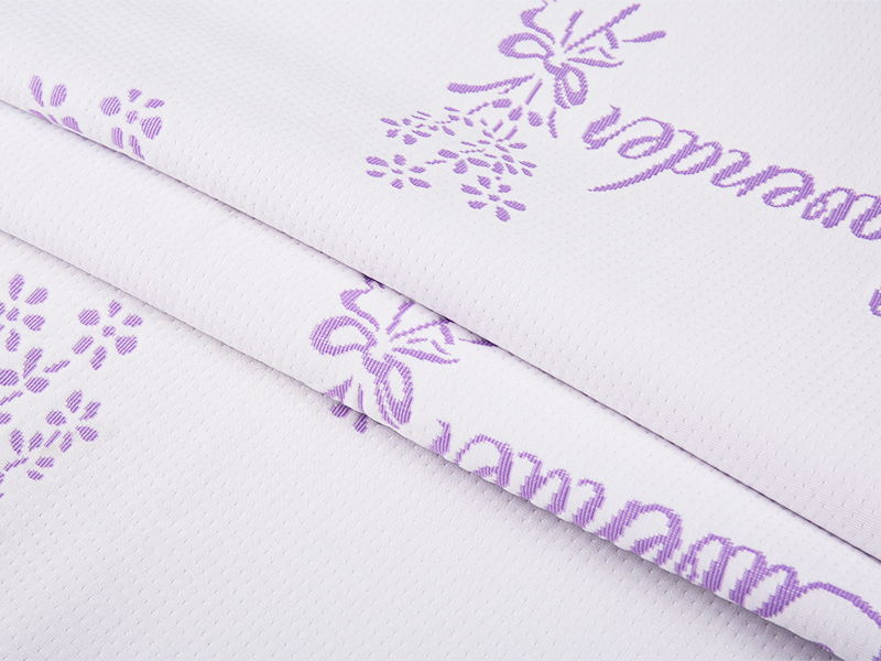 Tissu pour matelas lavande