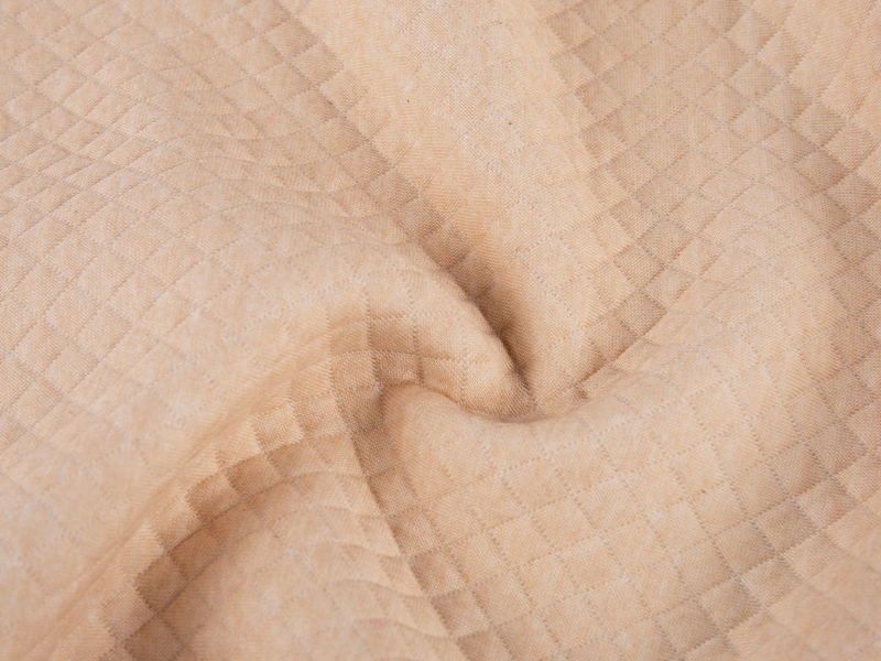 Tissu pour matelas en polyester uni